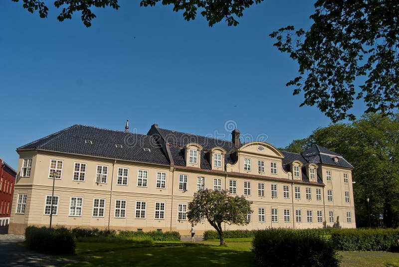 Old House in Trondheim Norway Stock Image Image of scenic