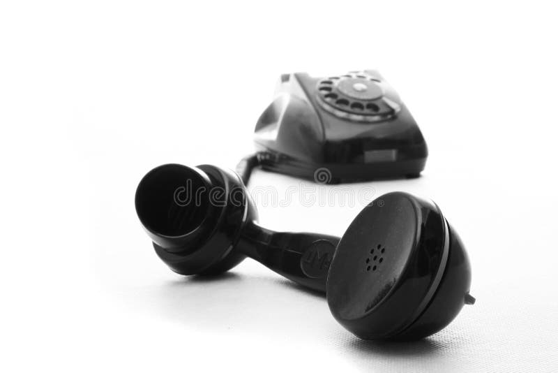 Vintage Telephone Headset stock image. Image of vintage 108751