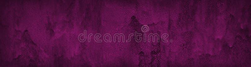 Metallic Purple & Black Grunged N - Canvas Art Print