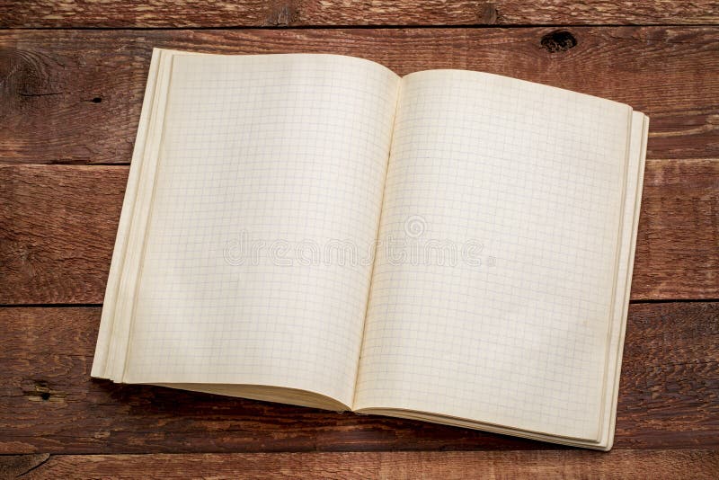 Old blank notebook on rustic wood table royalty free stock images Old blank notebook on rustic wood table royalty free stock images