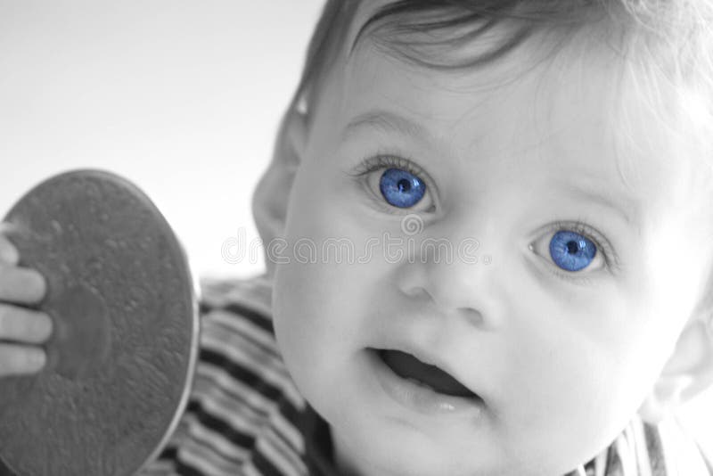 Dreamy Eyes stock photo. Image of natural, look, brows 544496