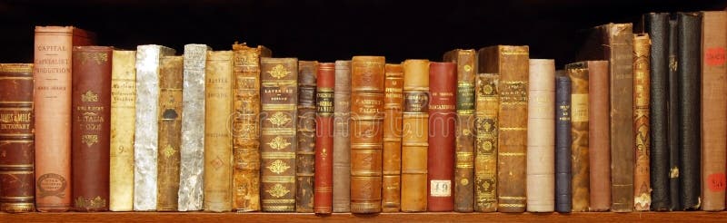 Velmi staré knihy (700, 800)
