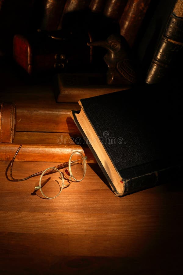 Old Books And Spectacles