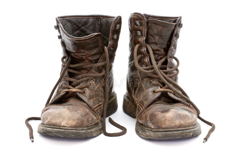 Old boots stock photo. Image of rugged, dust, military - 21848750