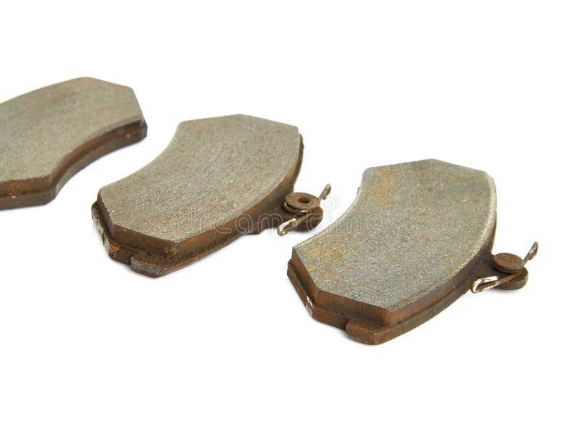 Old brake pads stock photo. Image of service, vehicle 77467674