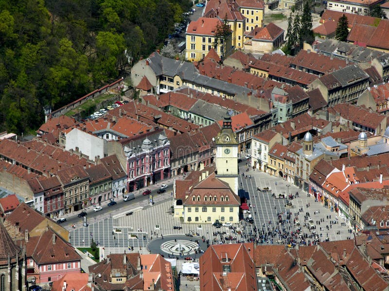 Old Brasov in Romania