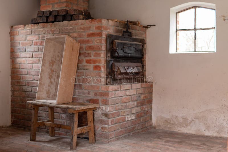 Old Bread Oven. a Room for Baking Bread on the Farm Stock Image Image
