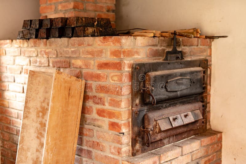 Old Bread Oven. A Room For Baking Bread On The Farm Stock Image Image