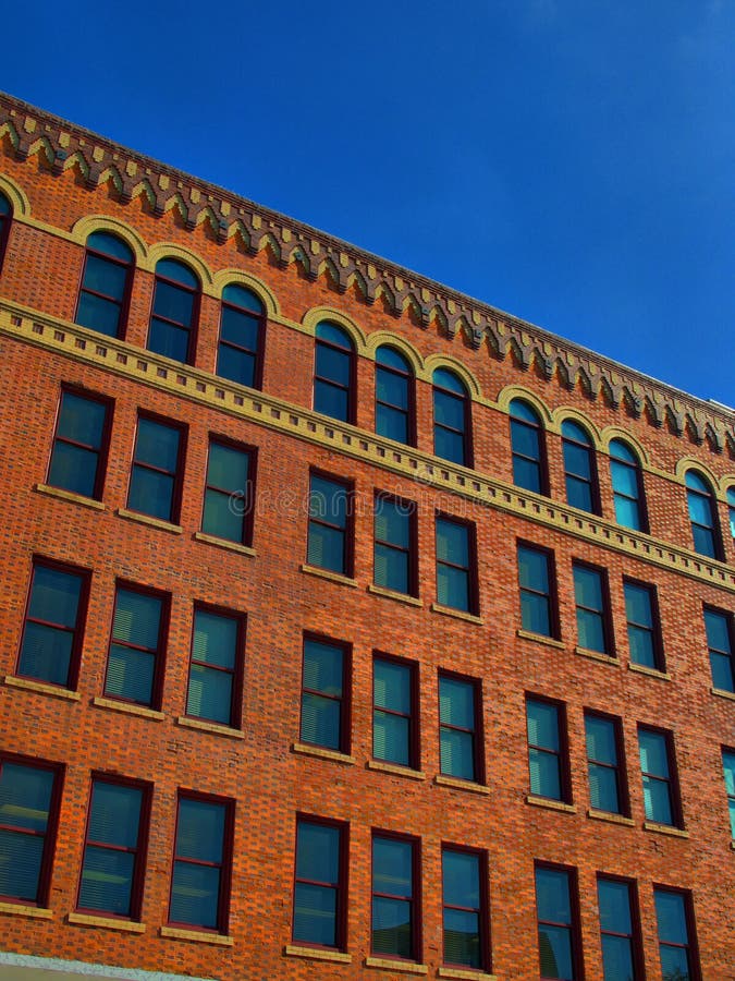 Old brick building royalty free stock photography
