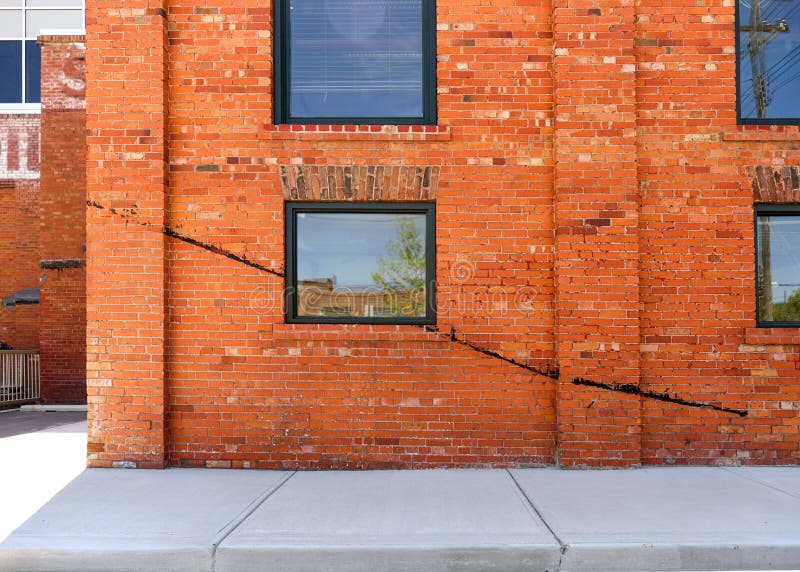 Paint Streak Wall Detroit stock image. Image of building 92366719