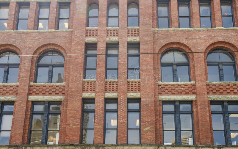 Old Brick Building with Paladium Windows