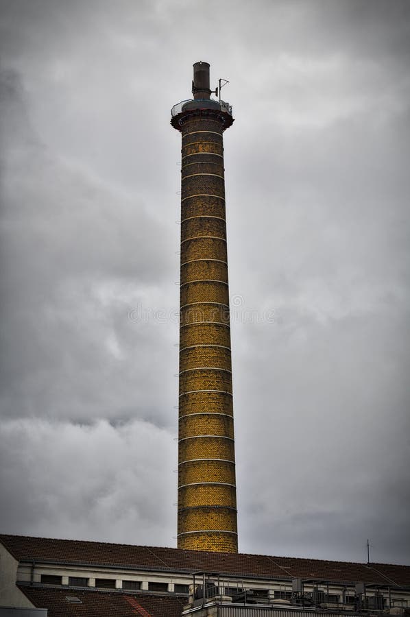 Old brick chimney stock image. Image of grunge, environment 81414013