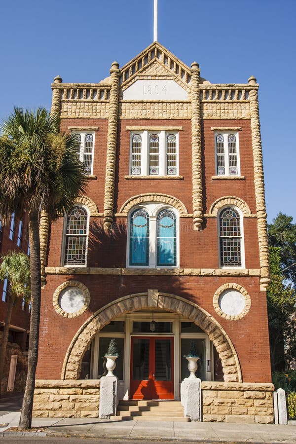 Old Brick and Stone Building in Charleston