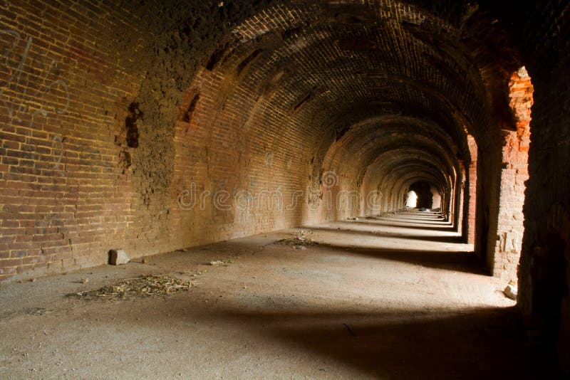 Brick tunnel stock photo. Image of tunnel, architecture 102889186