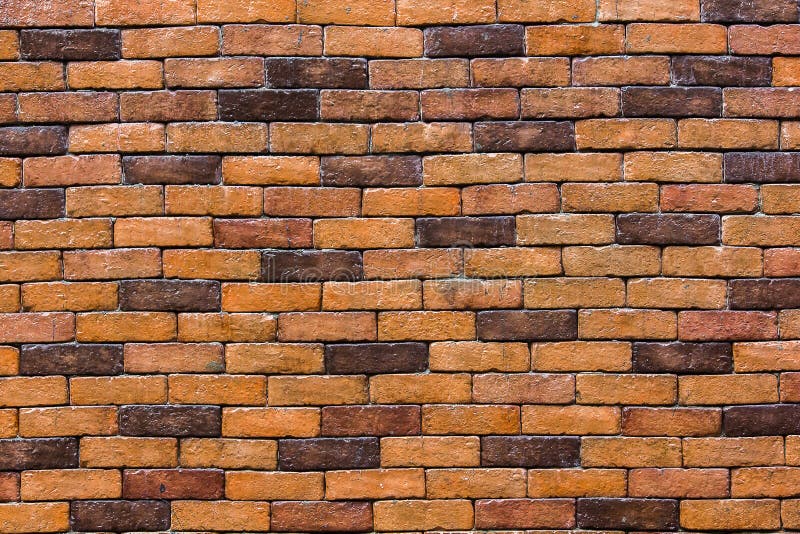 Old brick walls that are stacked in multiple layers royalty free stock image