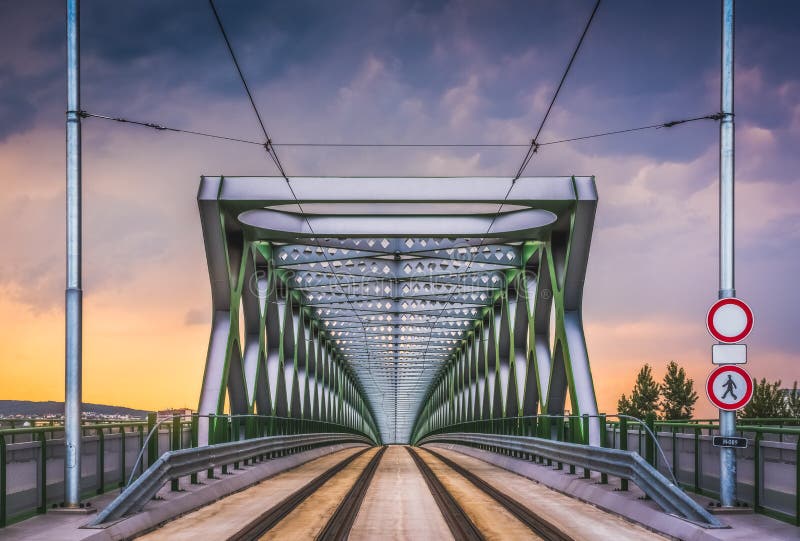 Old Bridge in Bratislava, Slovakia