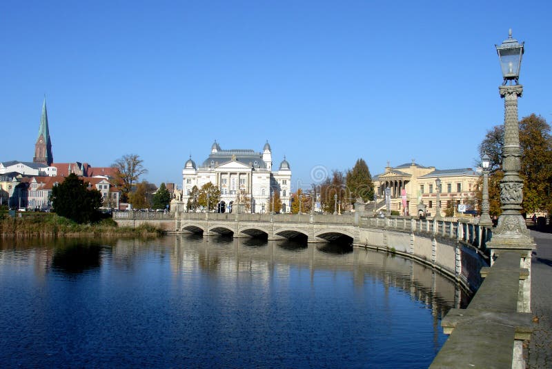 Old bridge in schwerin