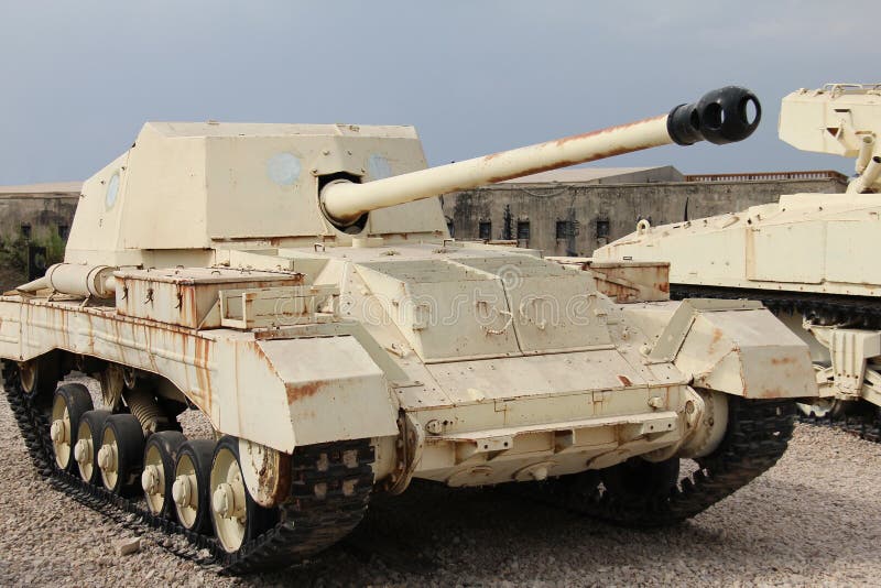 Old British Tank Destroyer Stock Photo Image 26970700