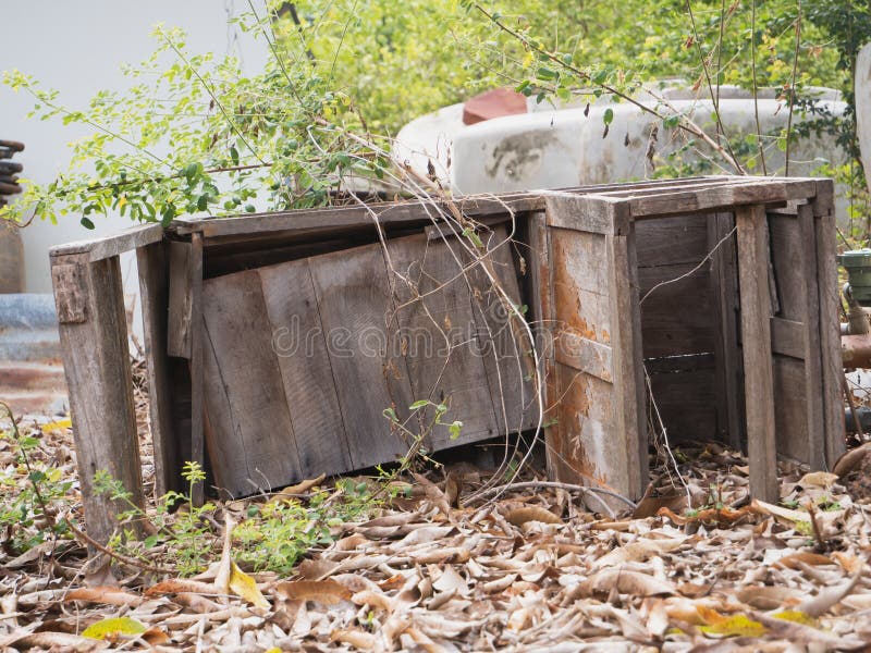 Old broken wooden table abandoned outdoor stock images Old broken wooden table abandoned outdoor stock images