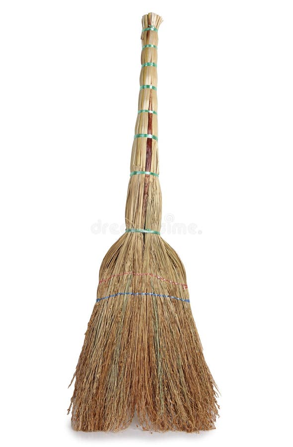 Old broom stock photo. Image of cleaning, bristle, common 36037894