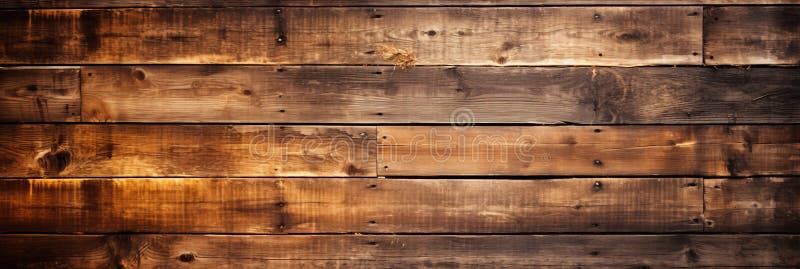 Old brown rustic light bright single wooden texture vintage background with natural grain pattern stock illustration