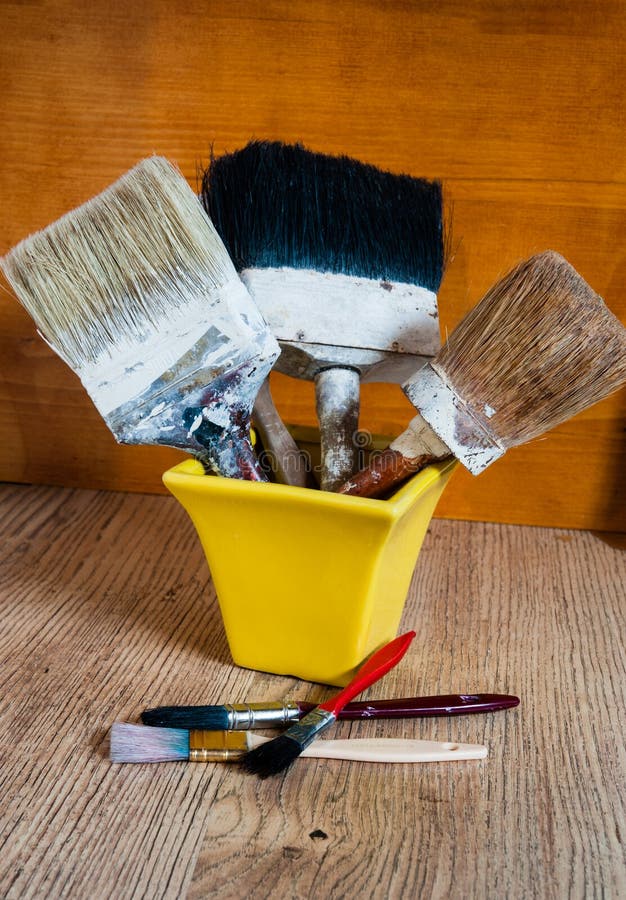 542 Large Paint Brushes Stock Photos - Free & Royalty-Free Stock