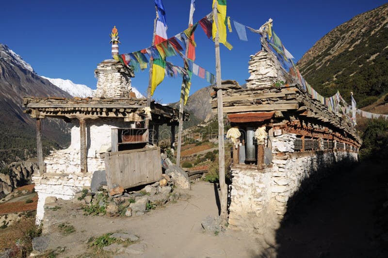 Old Buddhist stupa, Nepal