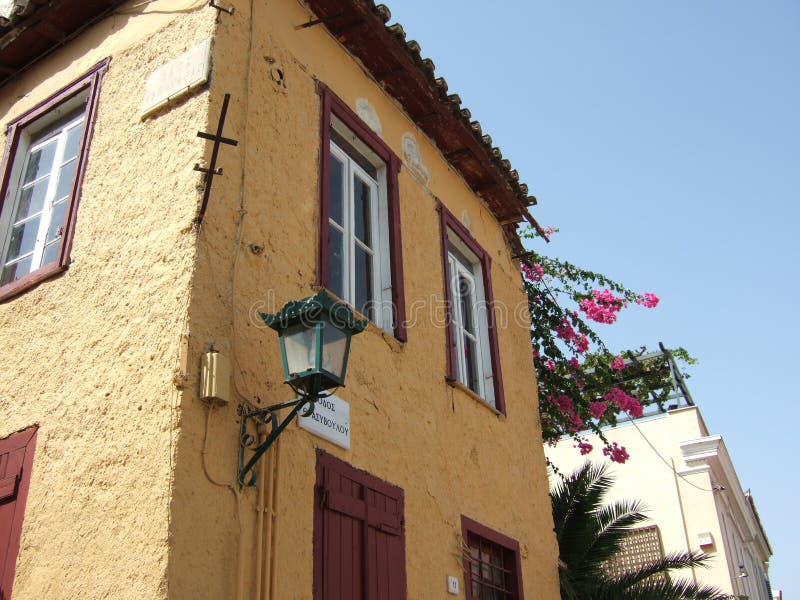 Old building in Athens, Greece