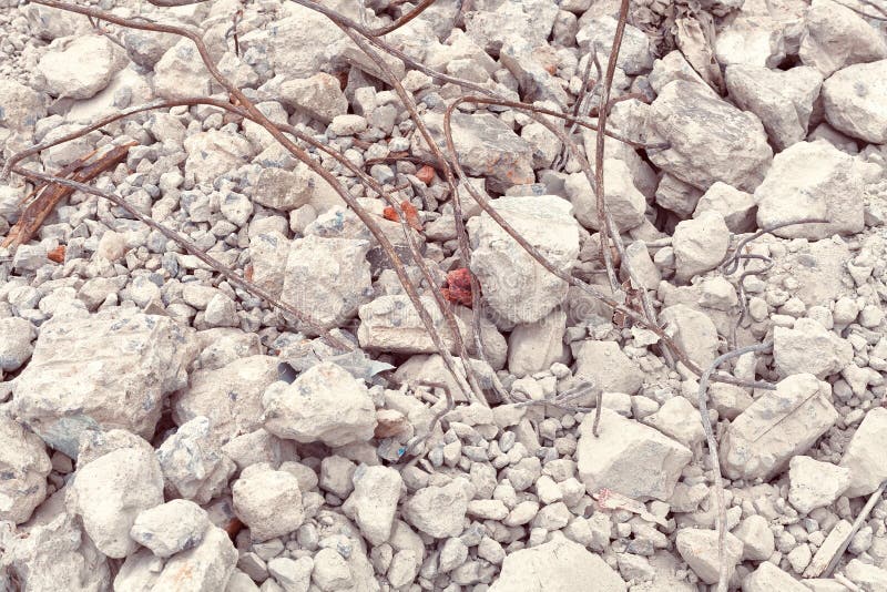 Old building destroyed demolition construction concrete architecture garbage abandoned royalty free stock photos