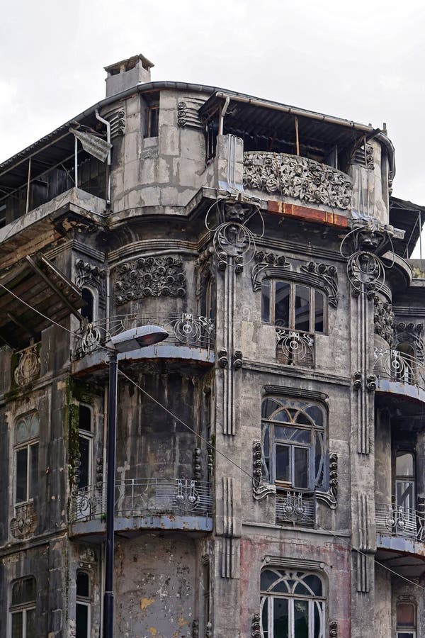 Old building Istanbul stock photo