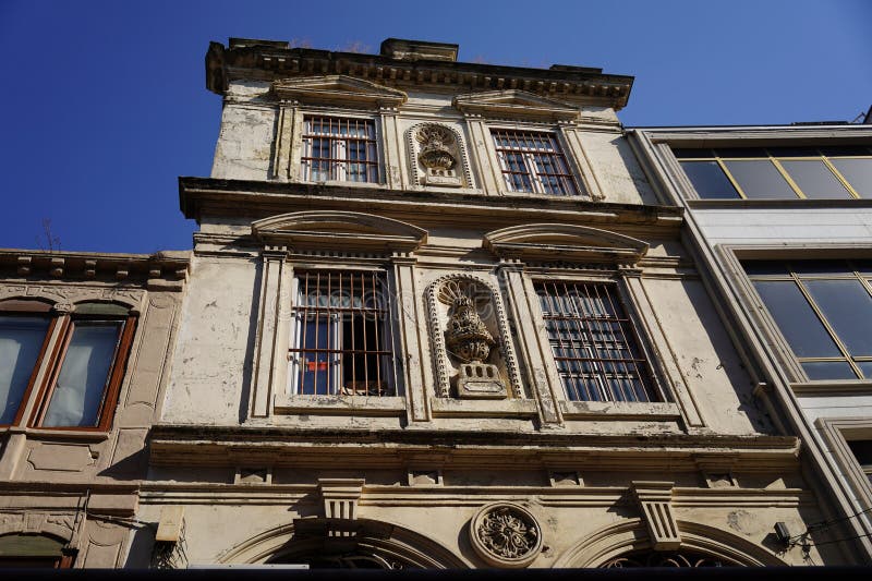 Old Building in Istanbul, Turkiye stock images