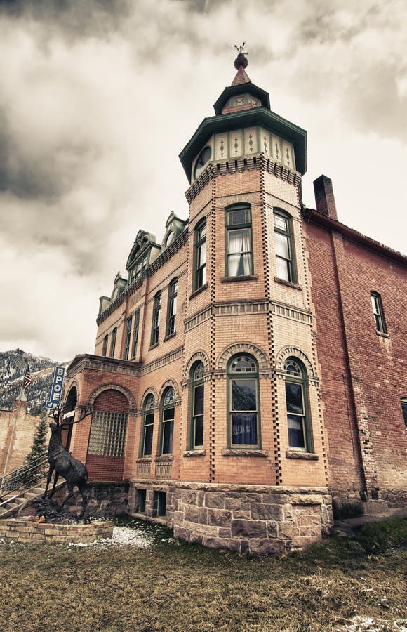 Old Building in Ouray City, Colorado Stock Image Image of vacation