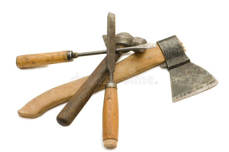 Old building tool royalty free stock image Old building tool royalty free stock image