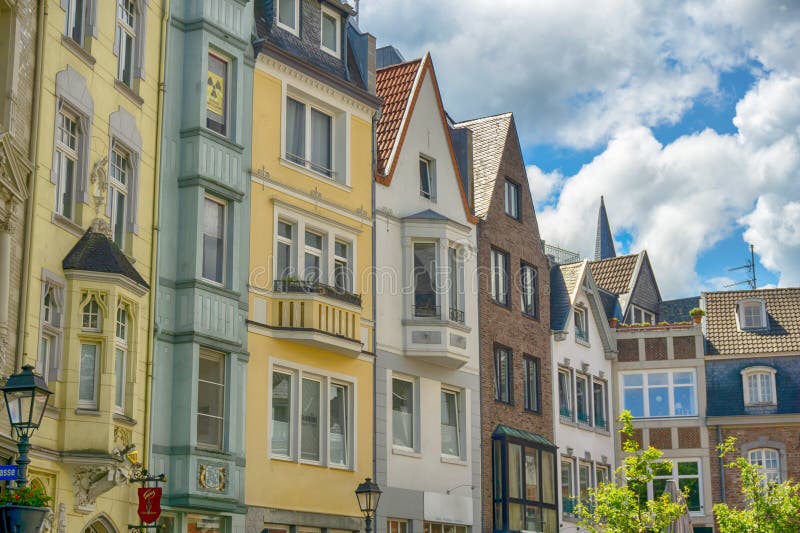 Old Buildings in Aachen, Germany Stock Image Image of exterior