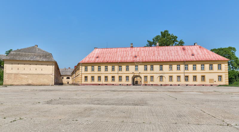 Old Buildings inside the fortress .