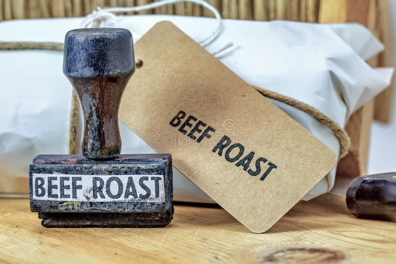 Old Butcher Shop Stamp stock photo. Image of cooking - 189958516