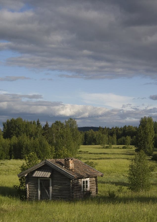 Vecchio cabina, Svezia.