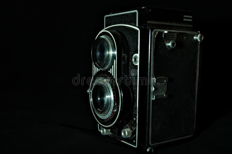 Old camera stock image