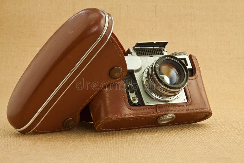 Old camera royalty free stock photography