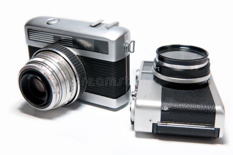 Old Cameras stock images