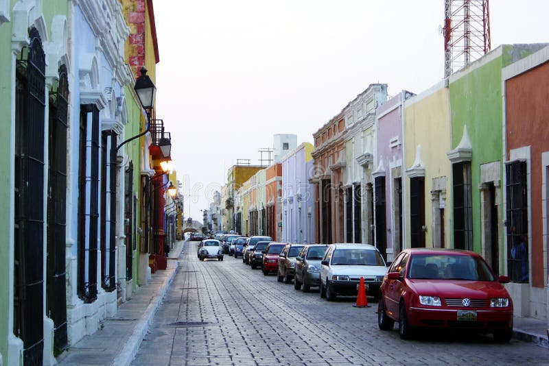 Old campeche stock image