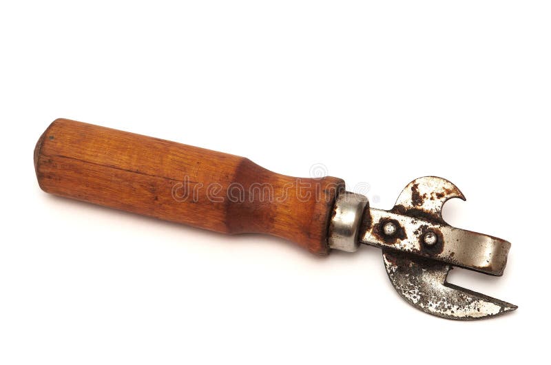 Old can opene stock image