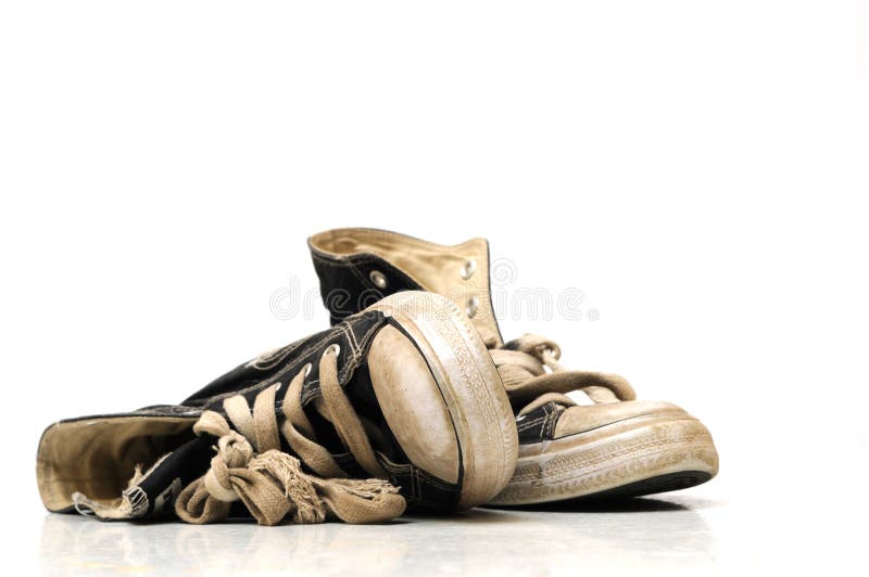 old canvas shoes