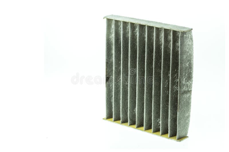 Old Car Aircon Filter Isolated White Background Stock Photos Free
