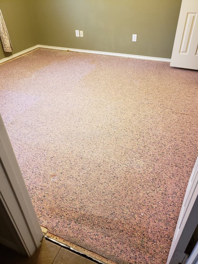 Old Carpet Replace in a Empty Room of House Stock Image Image of