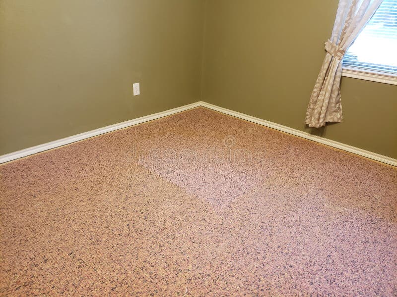 An Old Carpet Replace In The House Background Stock Photo ...