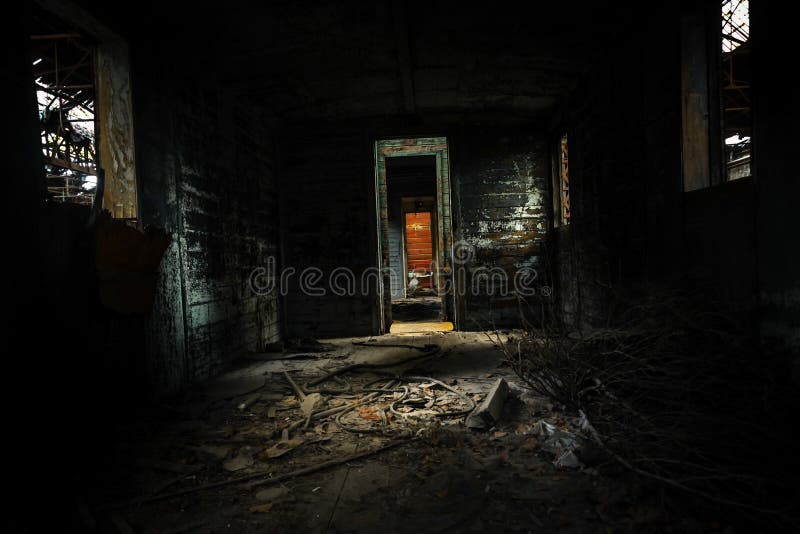 Old carriage interior with light intruding