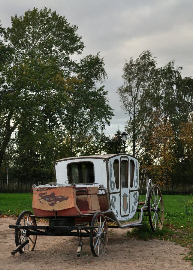 An old carriage. royalty free stock photos An old carriage. royalty free stock photos