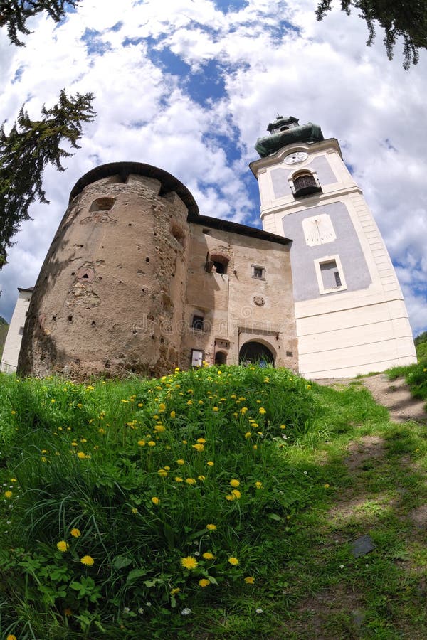 Old castle in Banska Stiavnica