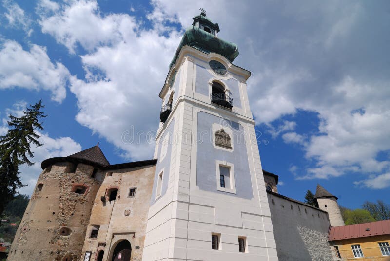 Starý hrad v lete Banská Štiavnica